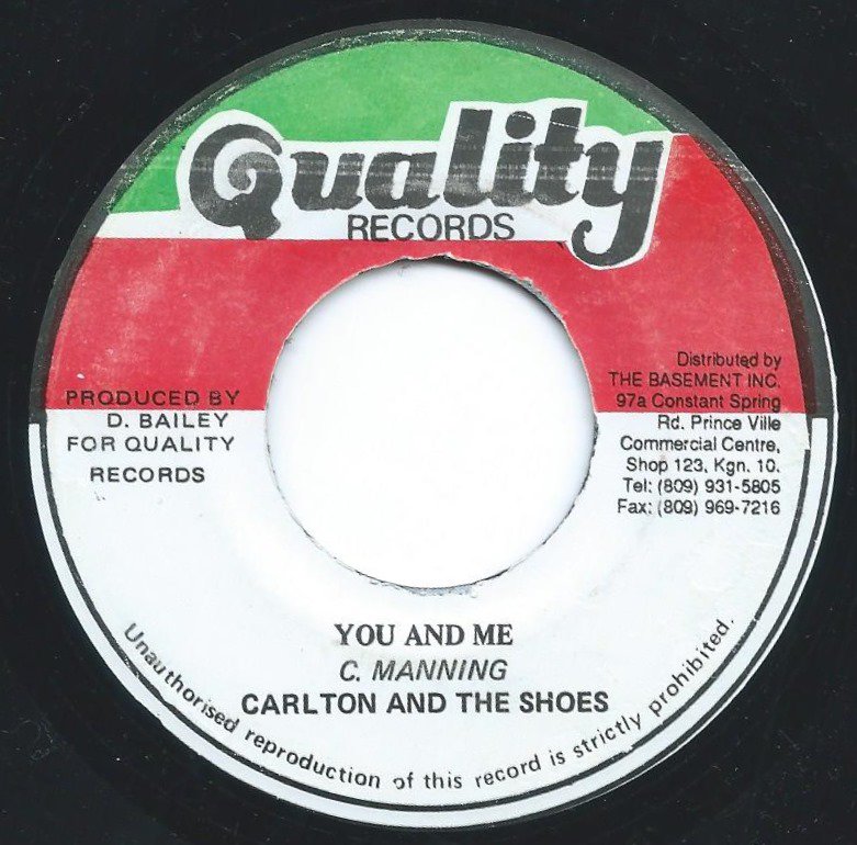 CARLTON AND THE SHOES / YOU AND ME (7