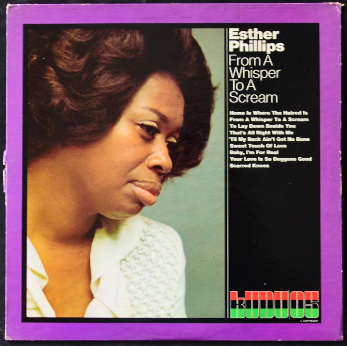 ESTHER PHILLIPS / FROM A WHISPER TO A SCREAM (LP)