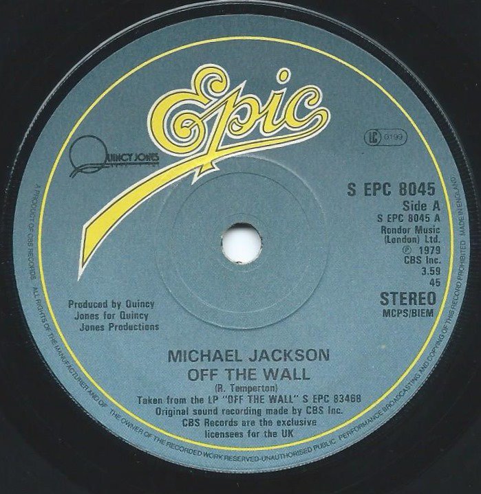 MICHAEL JACKSON / OFF THE WALL / WORKING DAY AND NIGHT (7