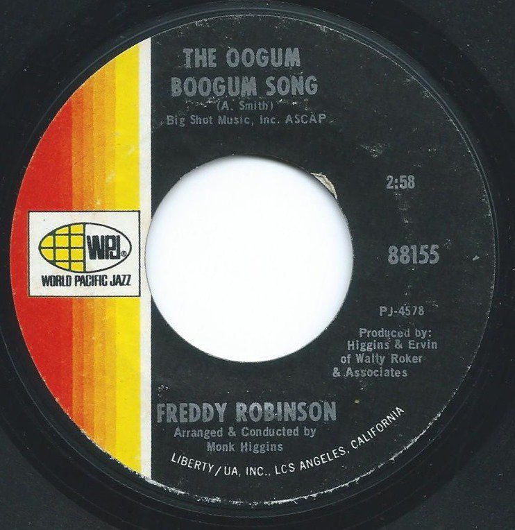 FREDDY ROBINSON / THE OOGUM BOOGUM SONG / BLACK FOX (7