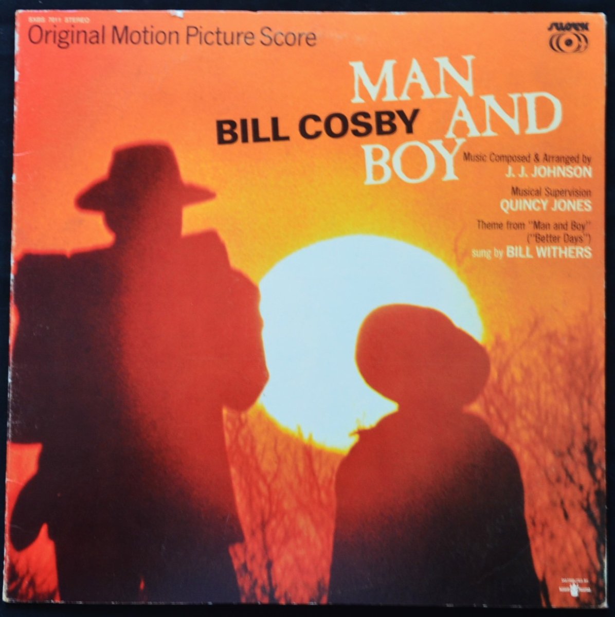 J.J. JOHNSON / MAN AND BOY (ORIGINAL MOTION PICTURE SCORE) (LP)