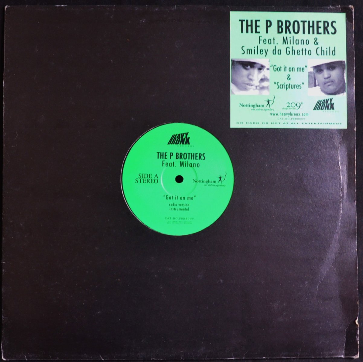 THE P BROTHERS FEAT. MILANO & SMILEY DA GHETTO CHILD / GOT IT ON ME / SCRIPTURES (12