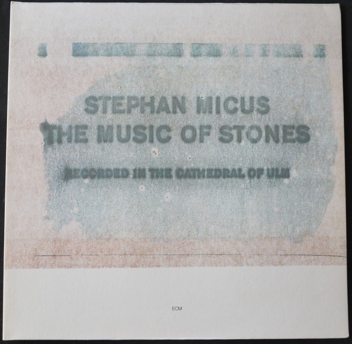 STEPHAN MICUS / THE MUSIC OF STONES (LP)