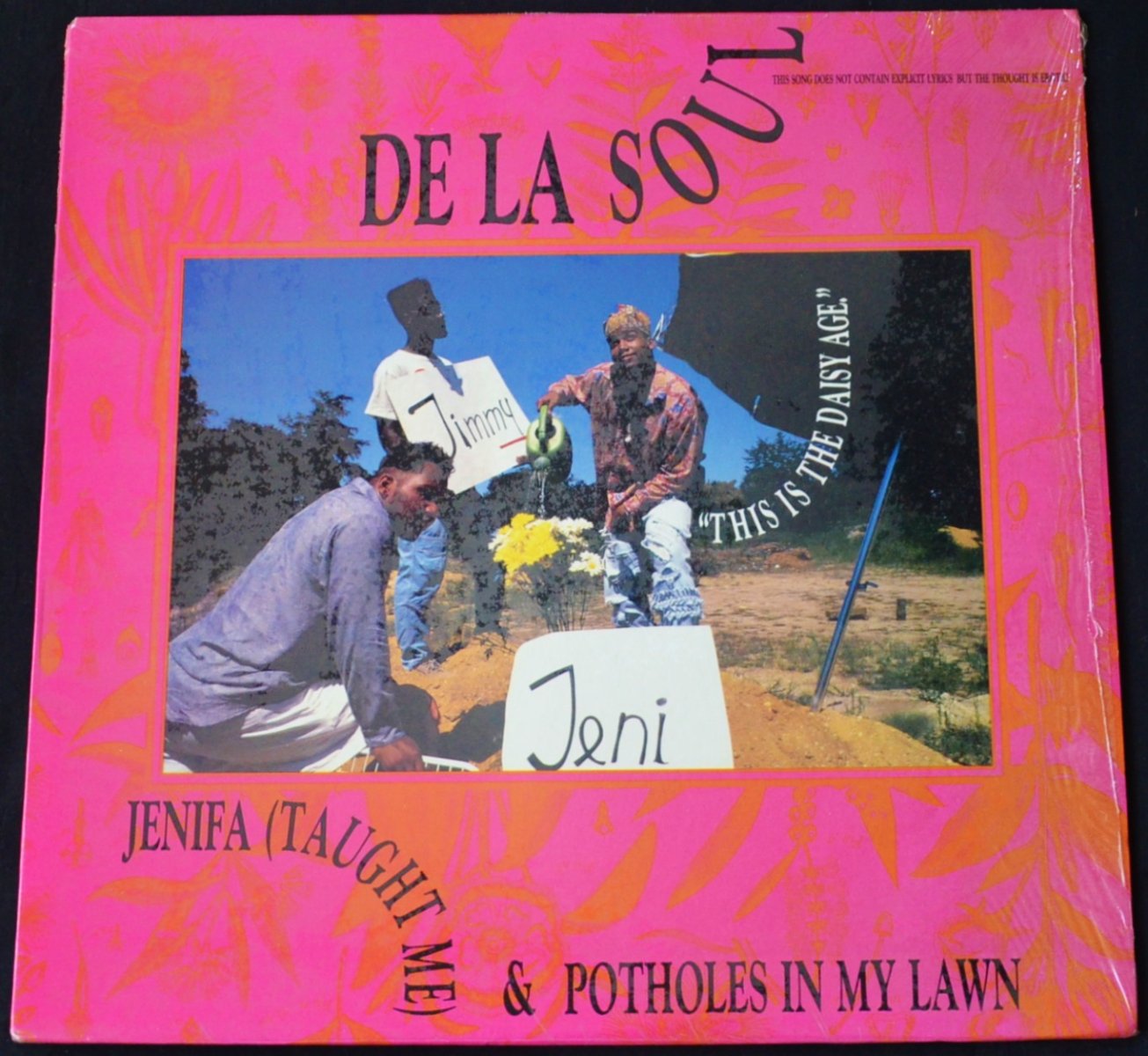 DE LA SOUL ‎/ JENIFA (TAUGHT ME) / POTHOLES IN MY LAWN (12