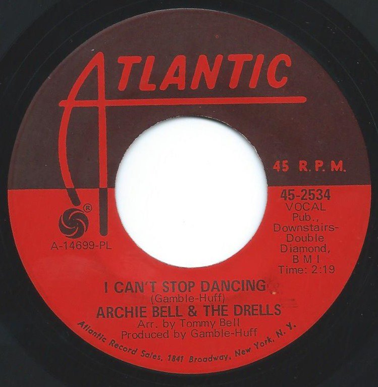 ARCHIE BELL & THE DRELLS / I CAN'T STOP DANCING (7