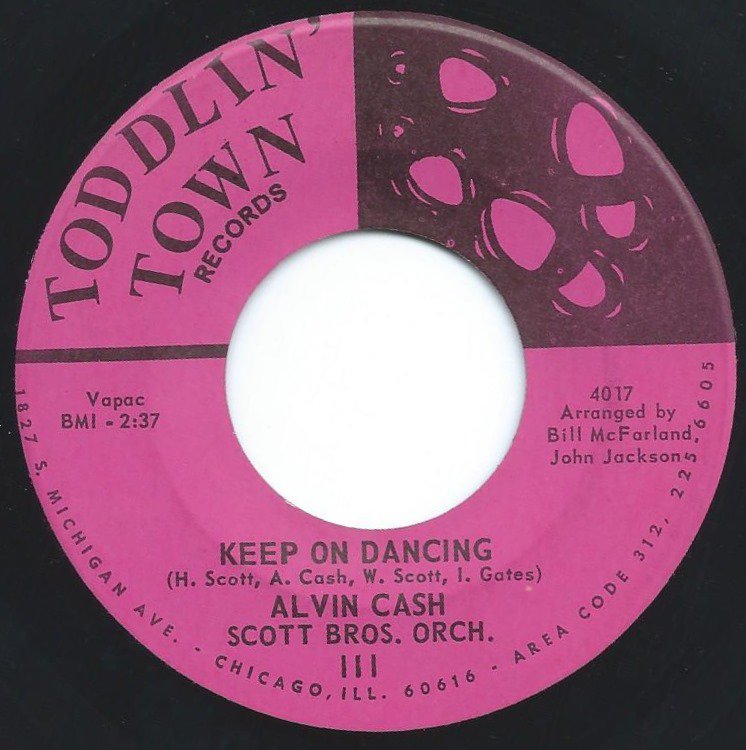 ALVIN CASH / KEEP ON DANCING (7