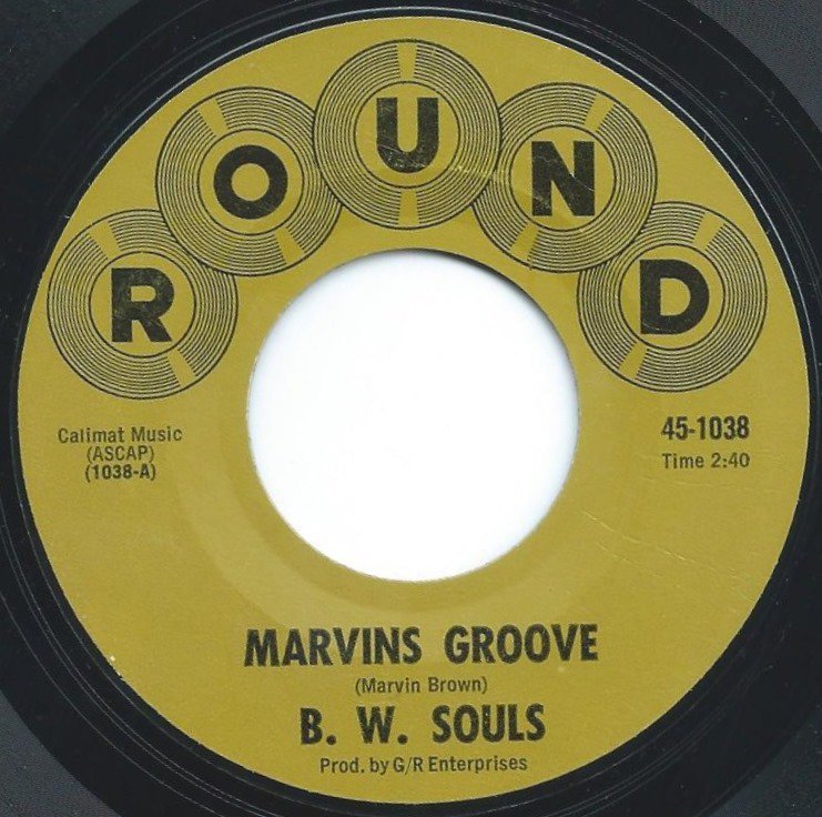 B. W. SOULS ‎/ MARVINS GROOVE / GENERATED LOVE (7