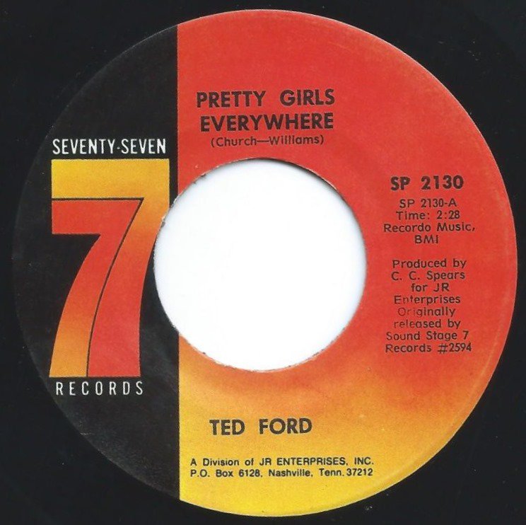 TED FORD / PRETTY GIRLS EVERYWHERE / SHES GONNA COME BACK (7