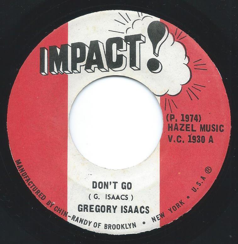 GREGORY ISAACS / DON'T GO (7