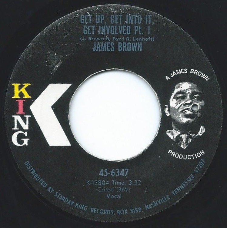 JAMES BROWN / GET UP, GET INTO IT, GET INVOLVED (7