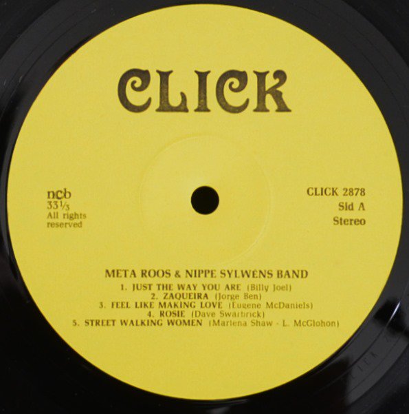 META ROOS & NIPPE SYLWÉNS BAND / META ROOS & NIPPE SYLWÉNS BAND (LP) - HIP  TANK RECORDS