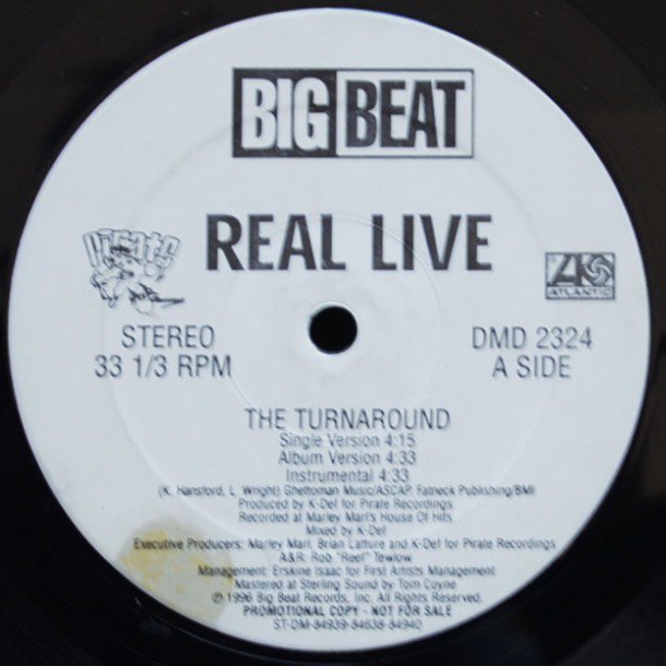REAL LIVE / THE TURNAROUND / (THUG REMIX,FEAT.CAPONE,TRAGEDY KHADAFI) (12