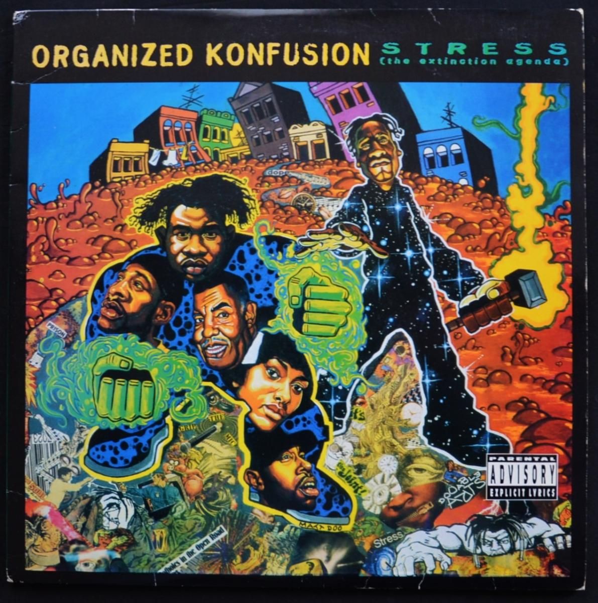 ORGANIZED KONFUSION / STRESS: THE EXTINCTION AGENDA (2LP) - HIP 