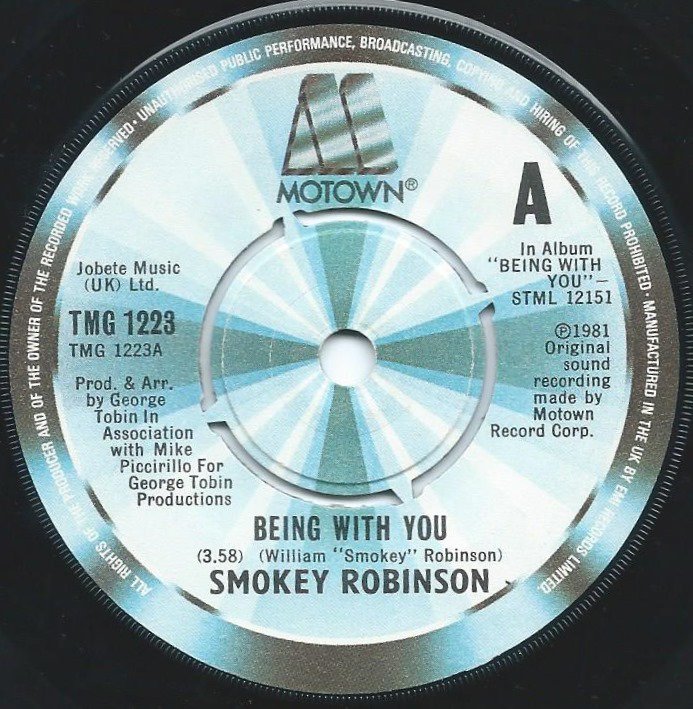SMOKEY ROBINSON / BEING WITH YOU / WHAT'S IN YOUR LIFE FOR ME (7