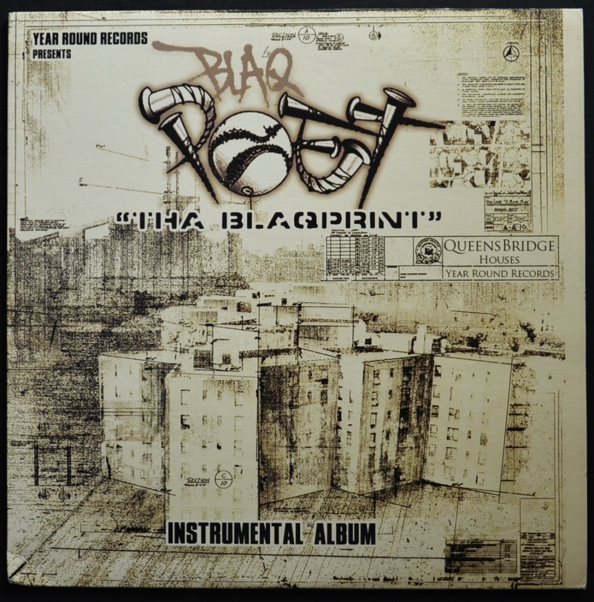 BLAQ POET / THA BLAQPRINT (INSTRUMENTAL ALBUM) (1LP)