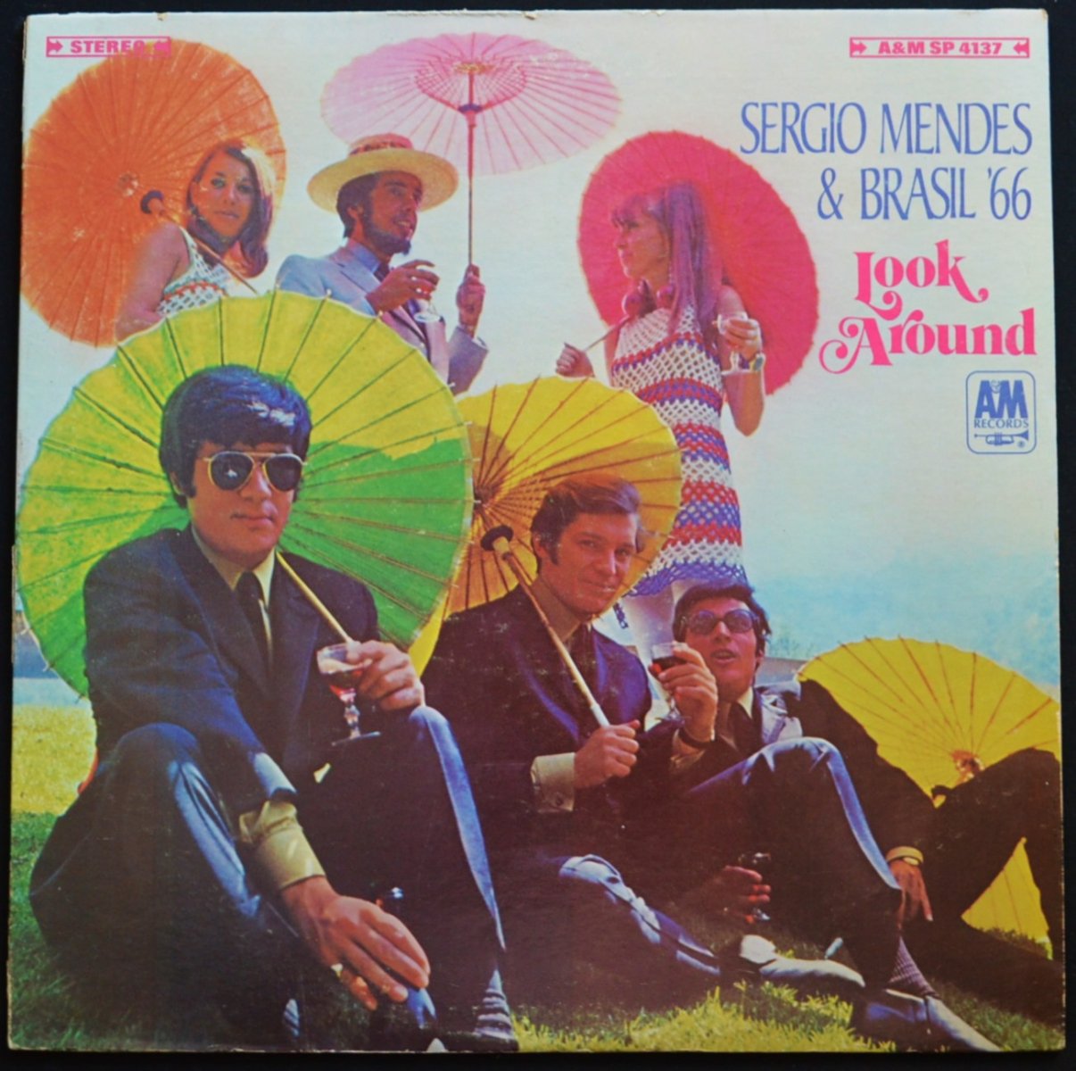 SERGIO MENDES & BRASIL '66 / LOOK AROUND (LP) - HIP TANK RECORDS