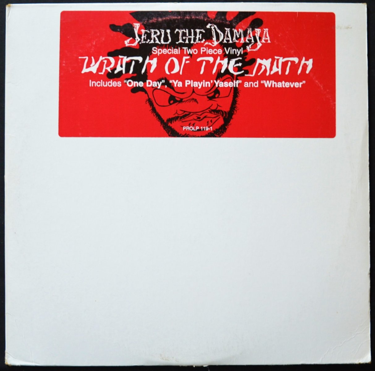 JERU THE DAMAJA ‎/ WRATH OF THE MATH (2LP) - HIP TANK RECORDS