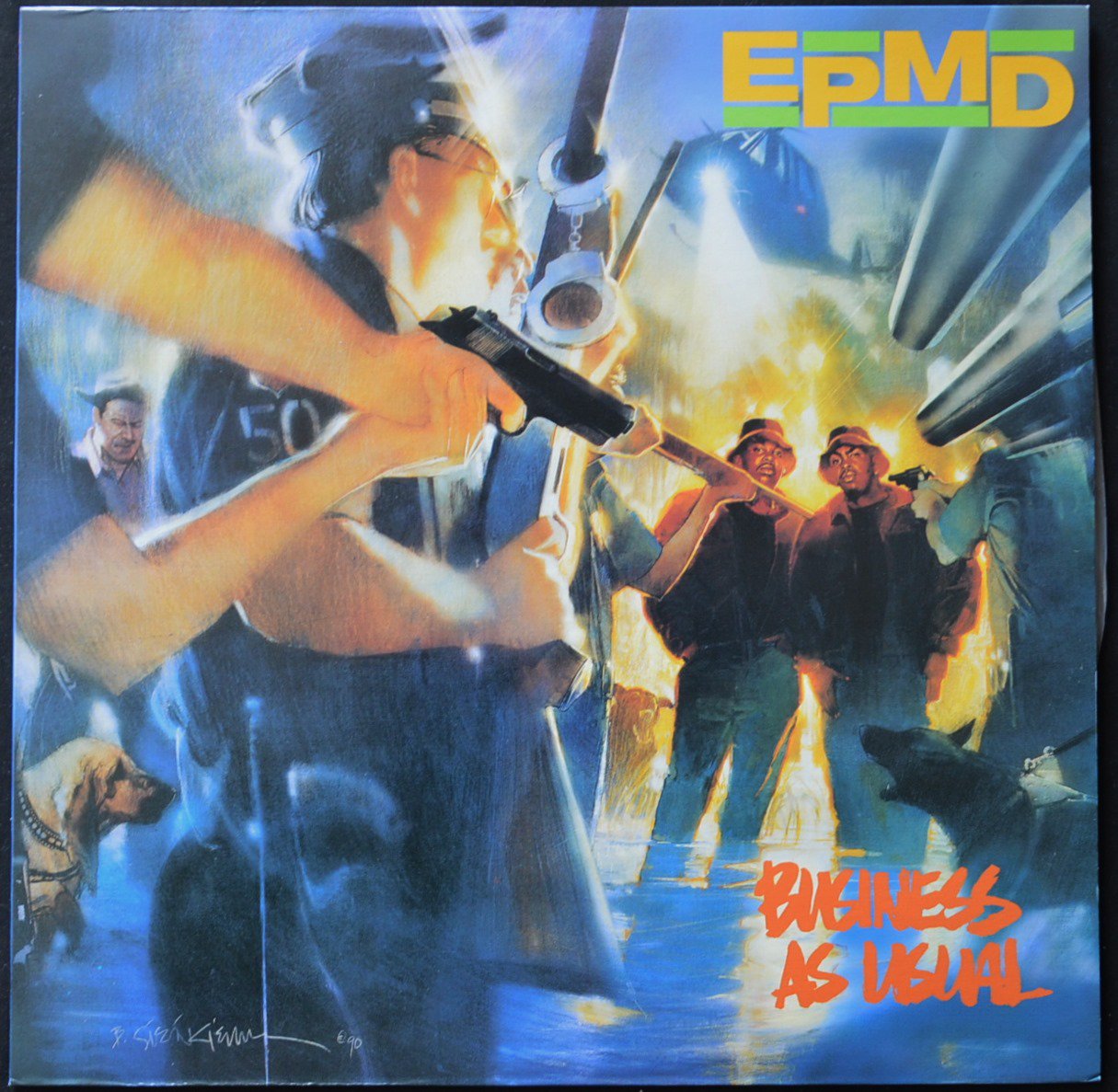EPMD / BUSINESS AS USUAL (1LP)