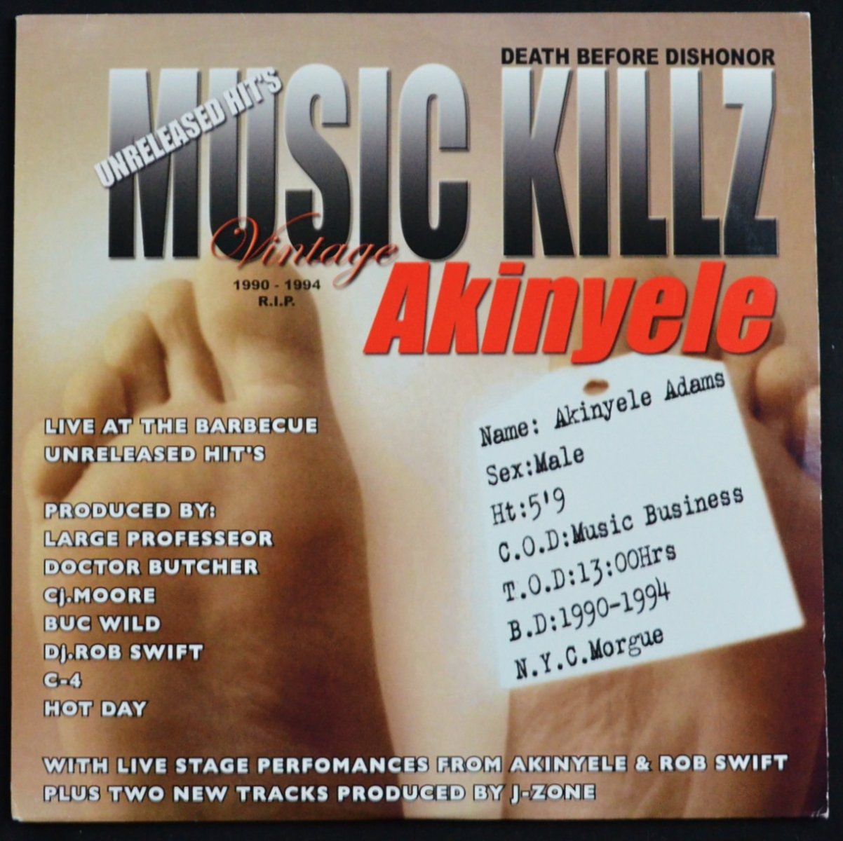 AKINYELE / LIVE AT THE BARBECUE - UNRELEASED HIT'S (2LP)