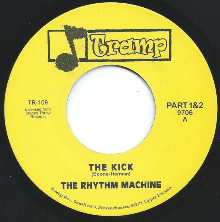 THE RHYTHM MACHINE / SPIDER HARRISON / THE KICK / BEAUTIFUL DAY (7