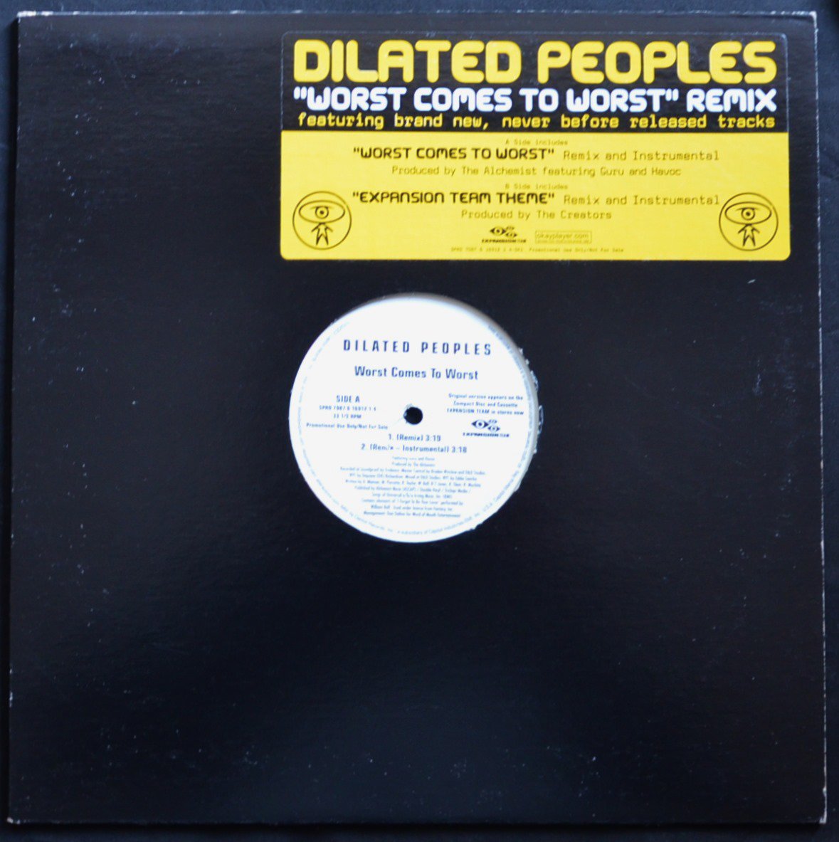 DILATED PEOPLES / WORST COMES TO WORST (REMIX) / EXPANSION TEAM THEME (REMIX) (12