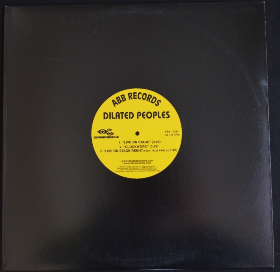 DILATED PEOPLES / LIVE ON STAGE (PROD BY THE ALCHEMIST
