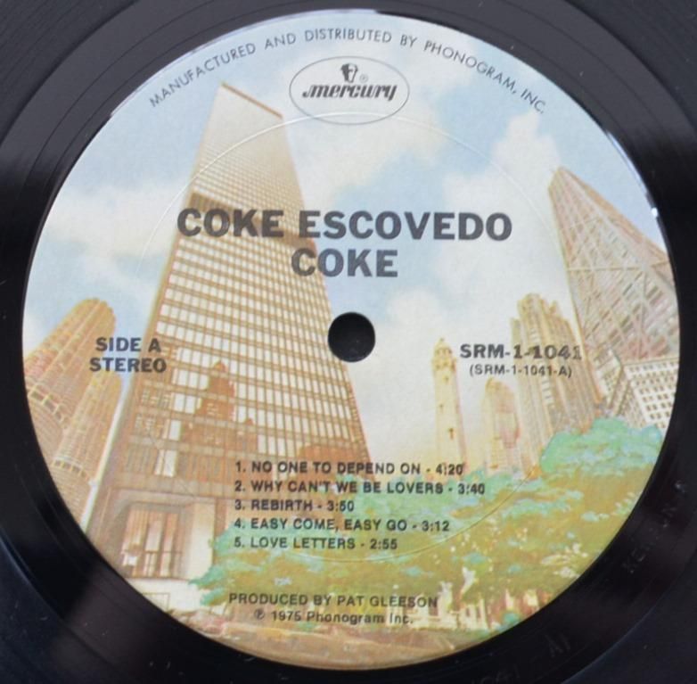 COKE ESCOVEDO / COKE (LP) - HIP TANK RECORDS
