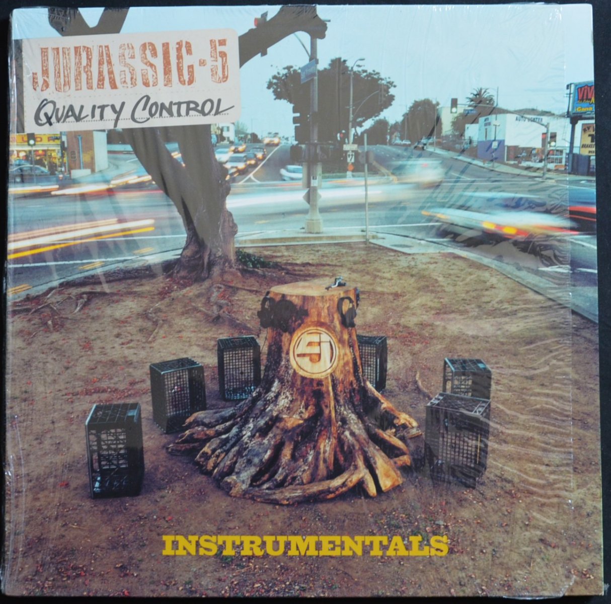 JURASSIC 5 / QUALITY CONTROL (INSTRUMENTALS) (2LP) - HIP TANK RECORDS