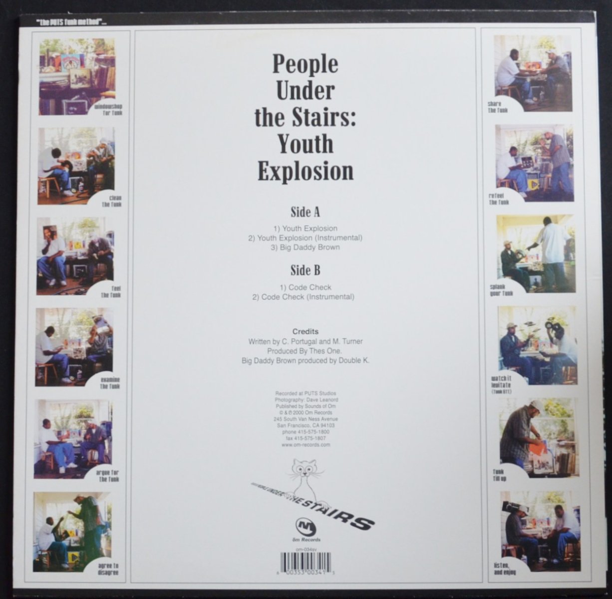 PEOPLE UNDER THE STAIRS ‎/ YOUTH EXPLOSION / BIG DADDY BROWN / CODE CHECK  (12