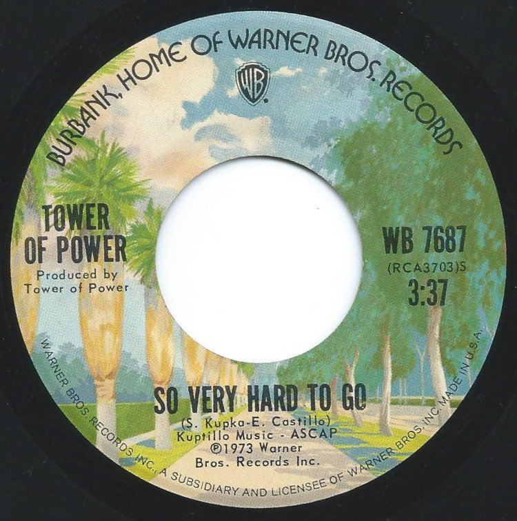 TOWER OF POWER / SO VERY HARD TO GO / CLEAN SLATE (7