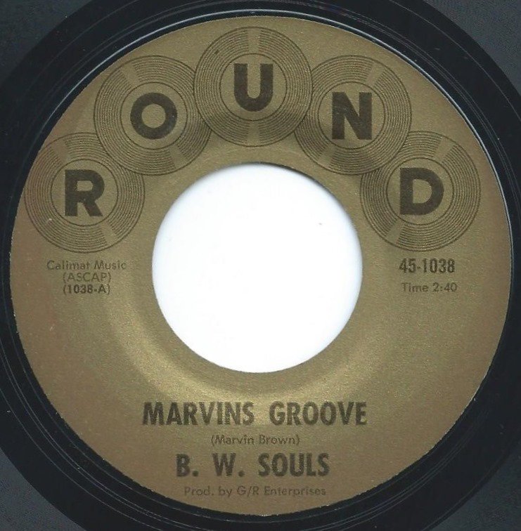 B. W. SOULS ‎/ MARVINS GROOVE / GENERATED LOVE (7