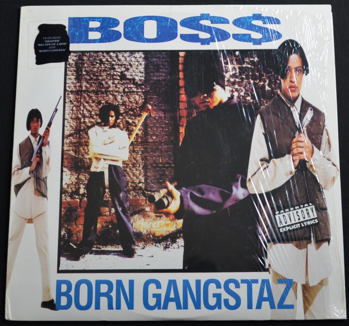 BO$$ (BOSS) / BORN GANGSTAZ (1LP)