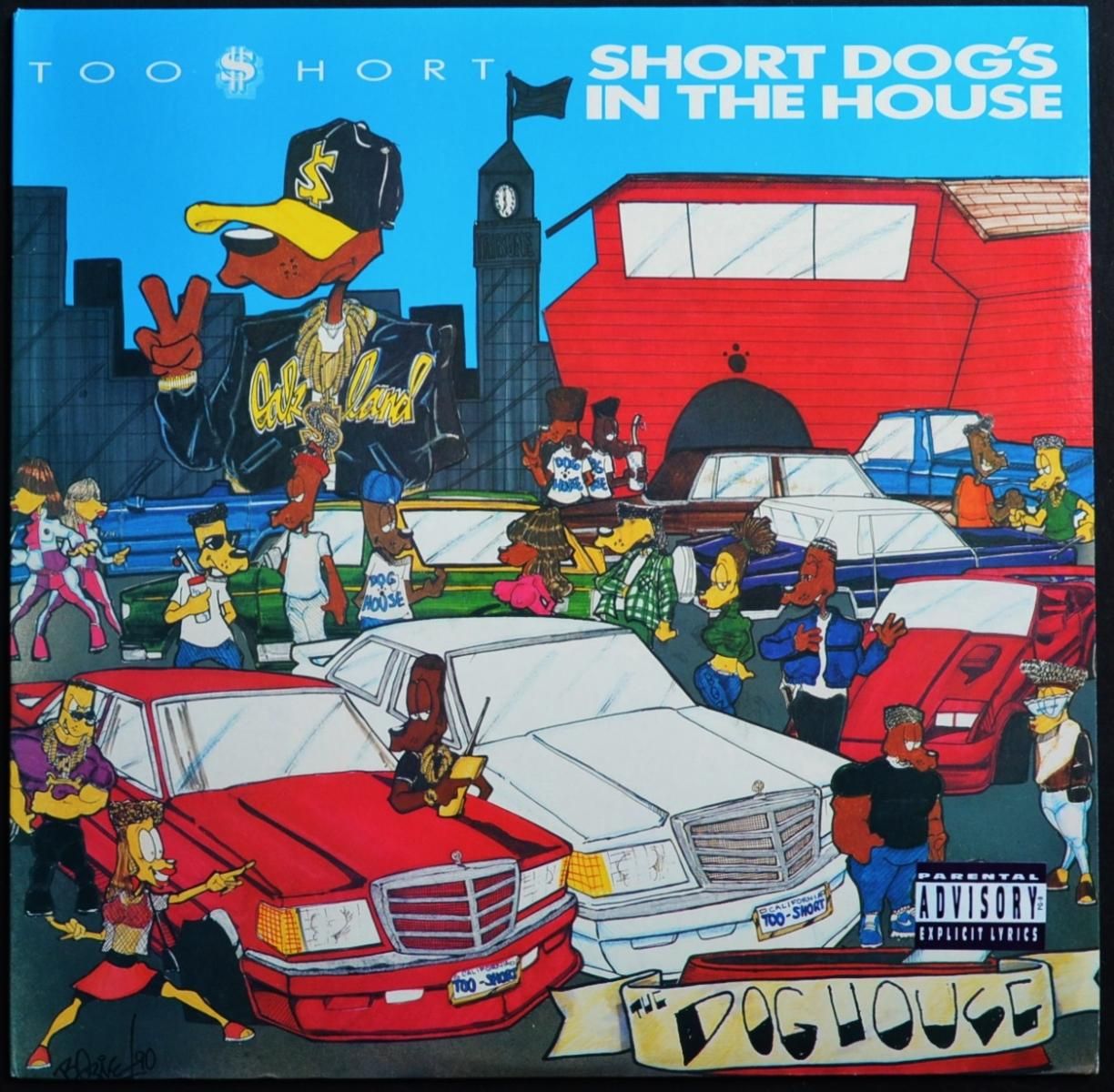 TOO $HORT (TOO SHORT) / SHORT DOG'S IN THE HOUSE (1LP) - HIP TANK