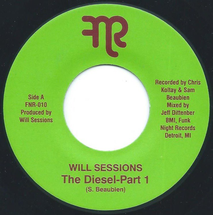 WILL SESSIONS ‎/ THE DIESEL PART 1 / PART 2 (7