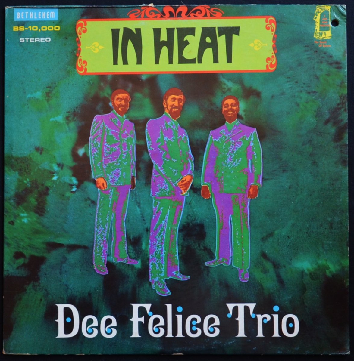 DEE FELICE TRIO /  IN HEAT (LP)
