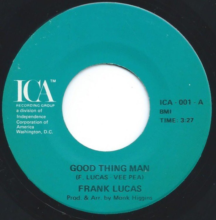 FRANK LUCAS / GOOD THING MAN / I WANT MY MULE BACK (7
