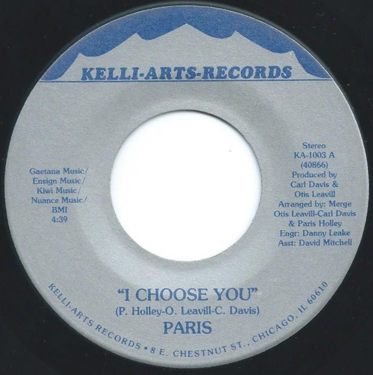 PARIS / I CHOOSE YOU / PUNKIN FUNKIN (7