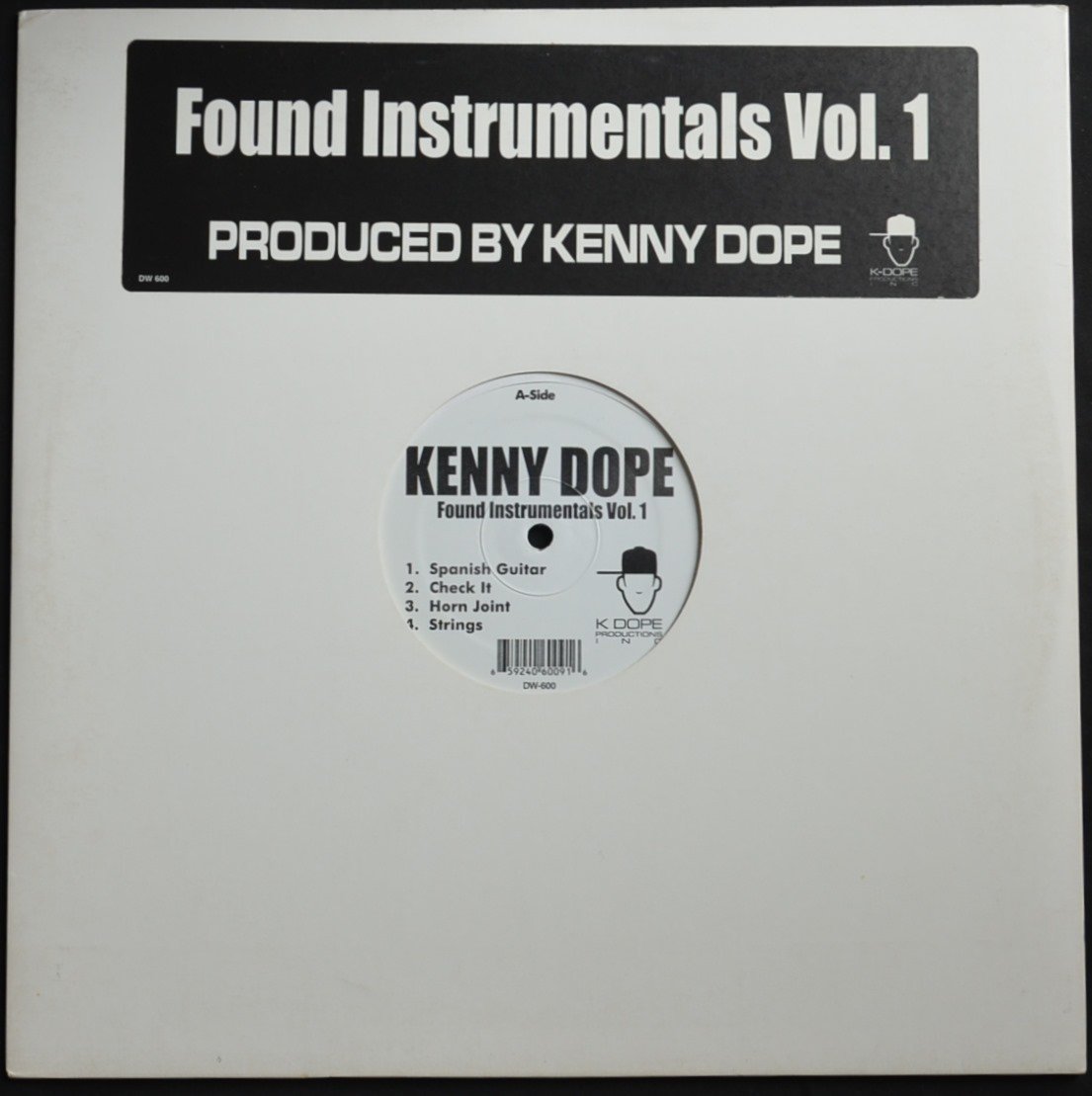 KENNY DOPE / FOUND INSTRUMENTALS VOL. 1 (12