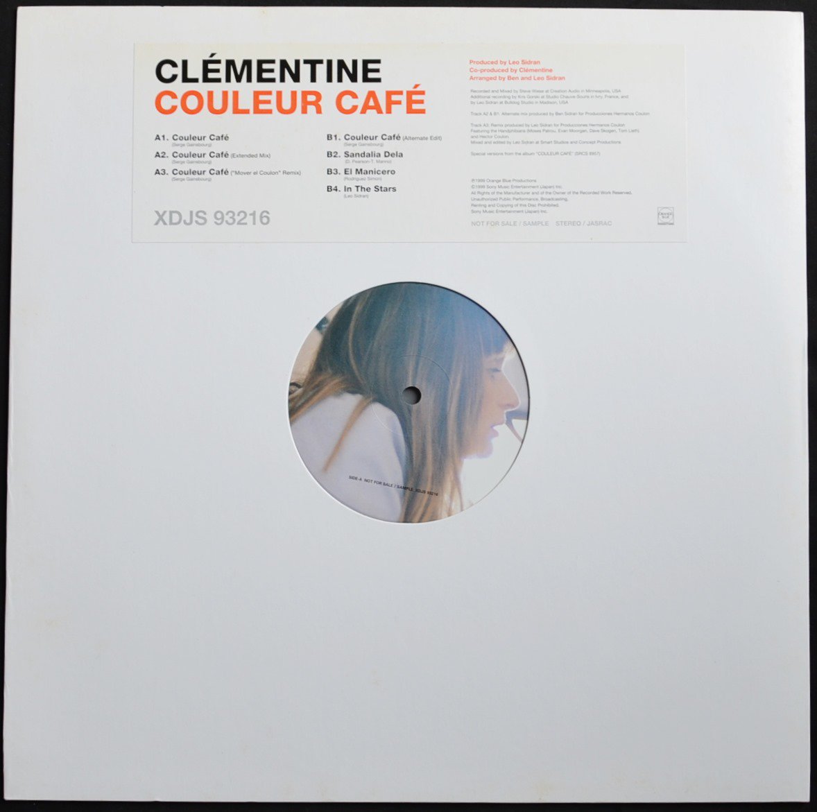 CLEMENTINE / COULEUR CAFE (12EP) - HIP TANK RECORDS