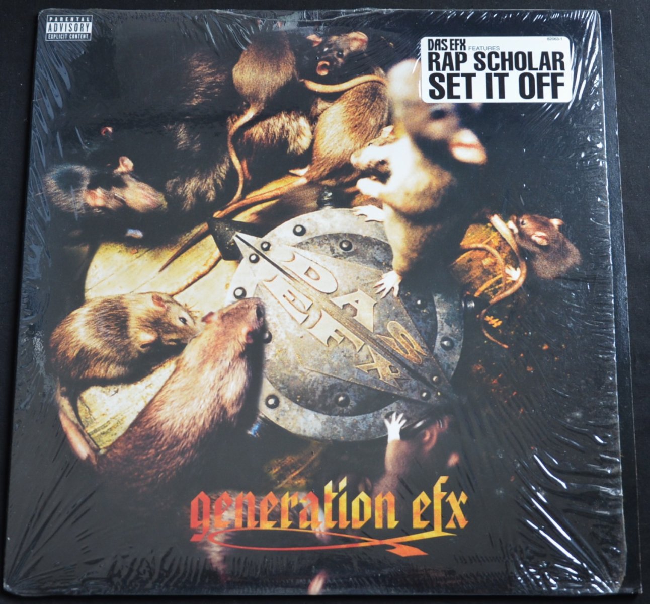 DAS EFX ‎/ GENERATION EFX (1LP) - HIP TANK RECORDS