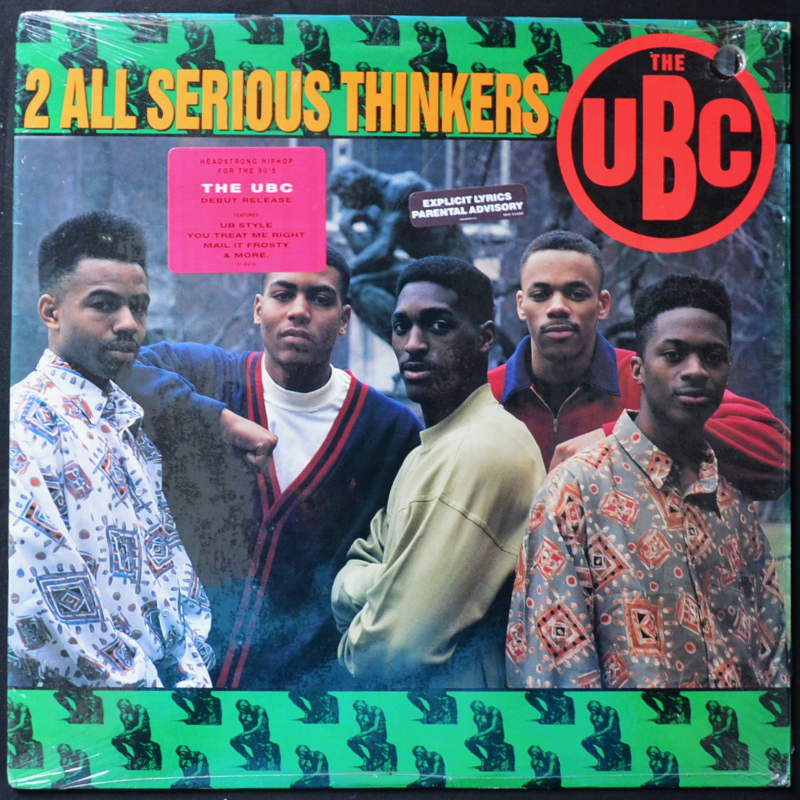 THE UBC / 2 ALL SERIOUS THINKERS (1LP)