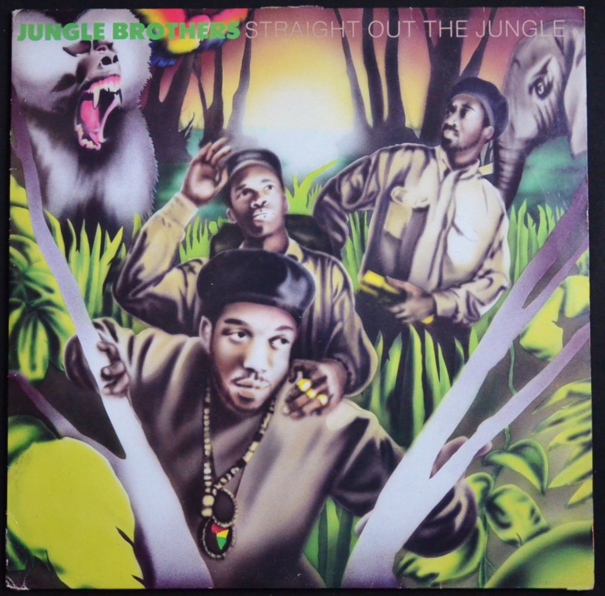 JUNGLE BROTHERS / STRAIGHT OUT THE JUNGLE (1LP 12