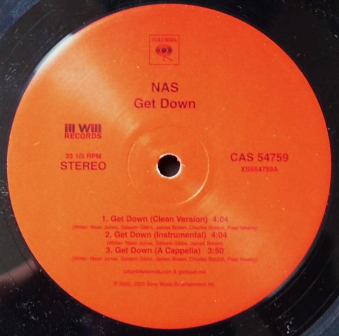 NAS God's Son - A Cappella レコード 2LP NAS / God's Son (C2 86930, 2LP) – TICRO MARKET