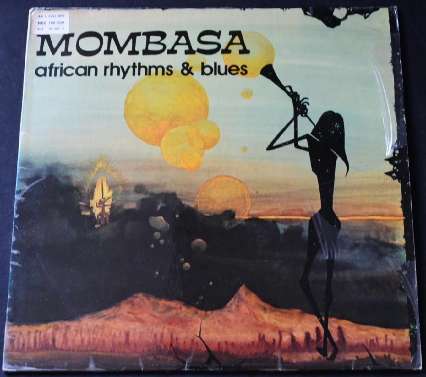 MOMBASA / AFRICAN RHYTHMS & BLUES (LP) - HIP TANK RECORDS