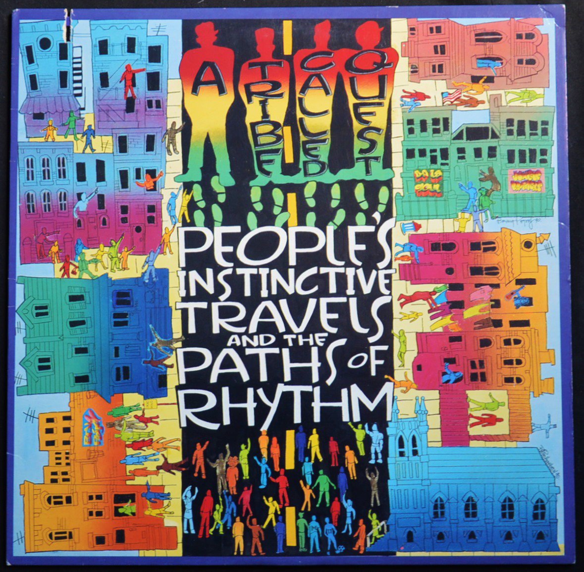 A TRIBE CALLED QUEST / PEOPLE'S INSTINCTIVE TRAVELS AND THE PATHS OF RHYTHM - US ORIGINAL (1LP)