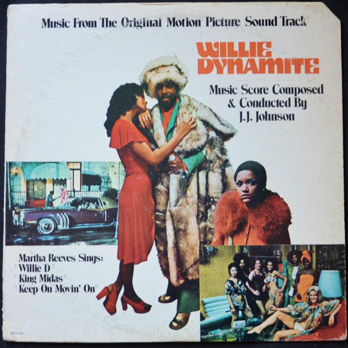 J.J. JOHNSON / WILLIE DYNAMITE (MUSIC FROM THE ORIGINAL MOTION PICTURE  SOUNDTRACK) (LP) - HIP TANK RECORDS