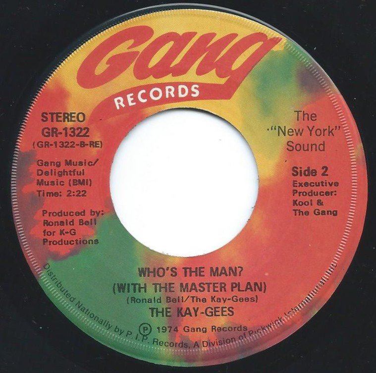 THE KAY-GEES / MASTER PLAN / WHO'S THE MAN? (WITH THE MASTER PLAN) (7