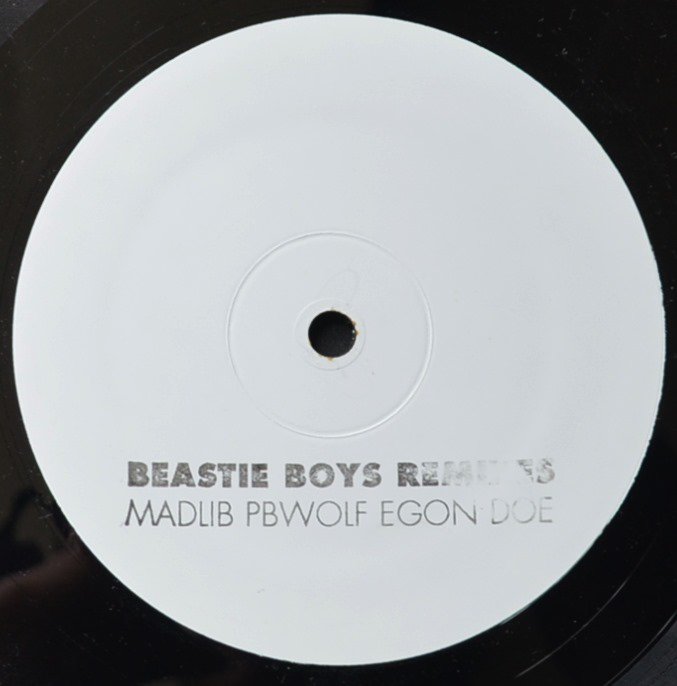 BEASTIE BOYS (PEANUT BUTTER WOLF,MADLIB,EGON,JON DOE) / REMIXES (12