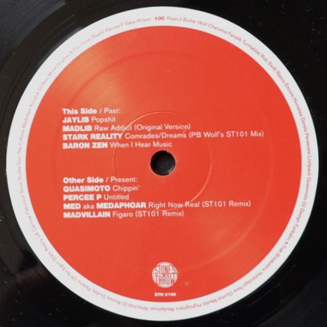 V.A.(QUASIMOTO,MADVILLAIN,JAYLIB) / STONES THROW 100 (12