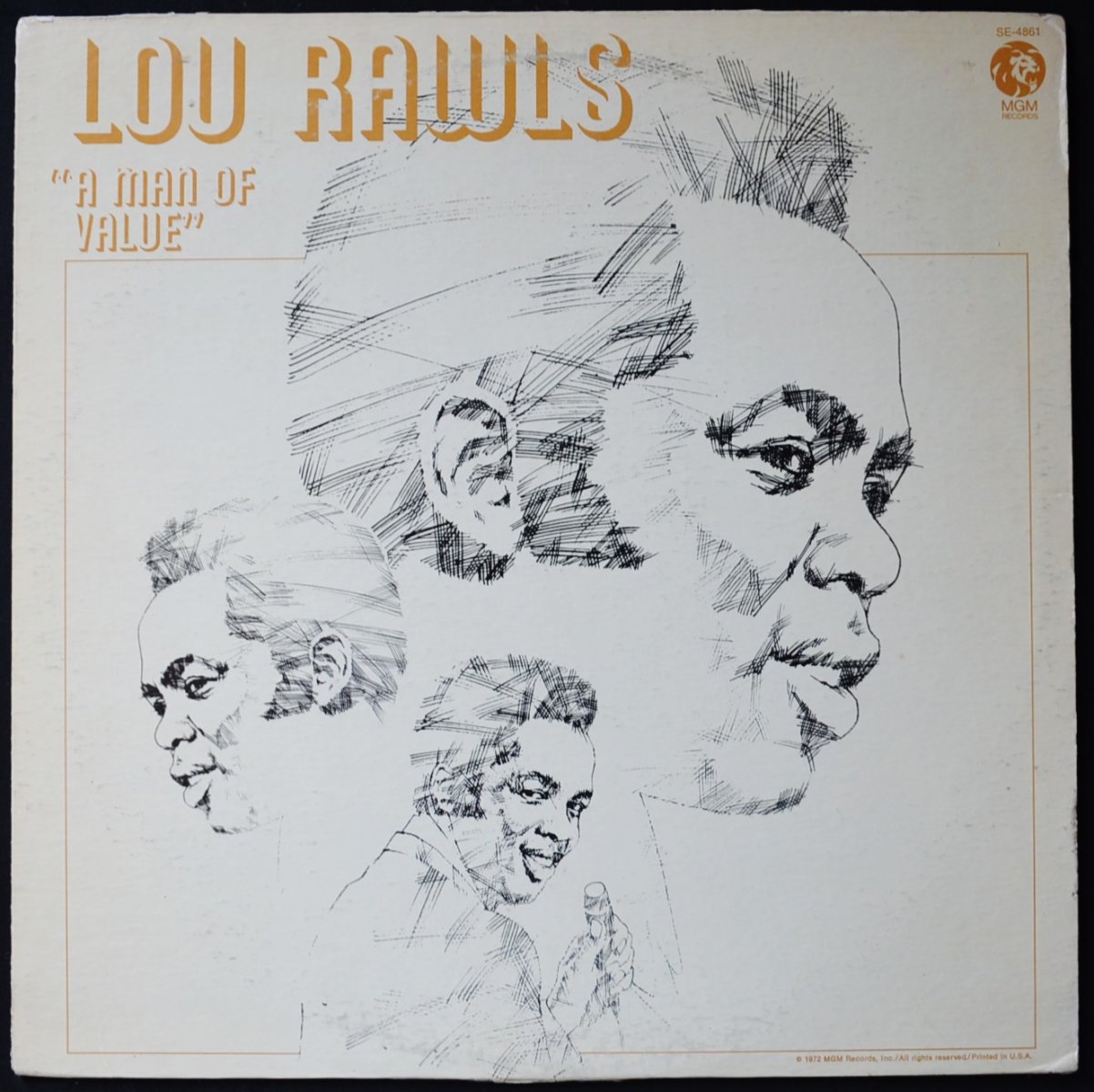 LOU RAWLS / A MAN OF VALUE (LP)